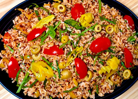 Brown Rice & Quinoa Salad Bowl