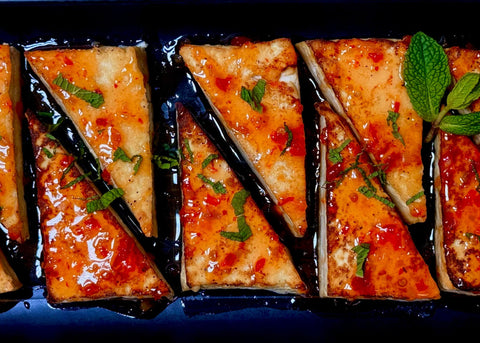 Sweet Chili Grilled Tofu