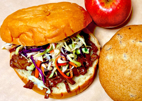 Plant-based Pulled "Pork"